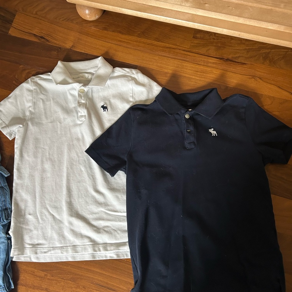 Abercrombie boys size 7 polo shirts